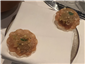 apple jelly and potato canapes